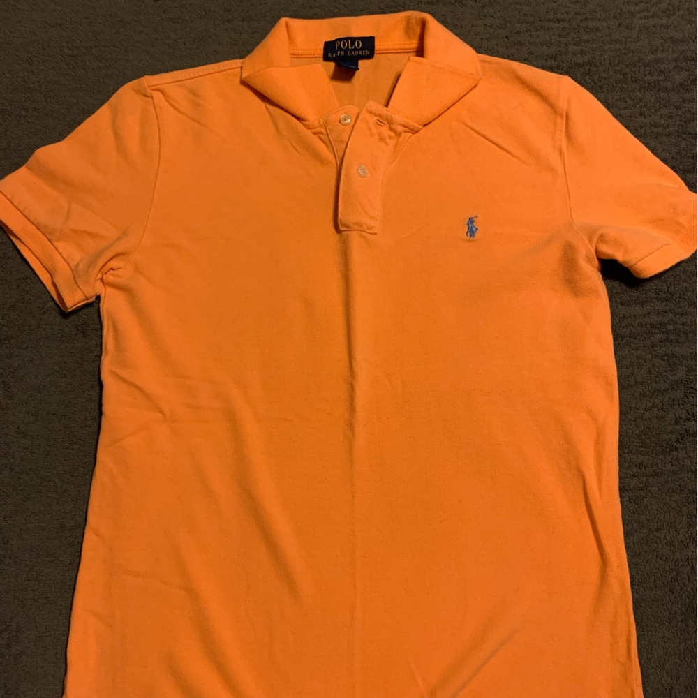 Polo by Ralph Lauren Men's Vibrant Orange Polo